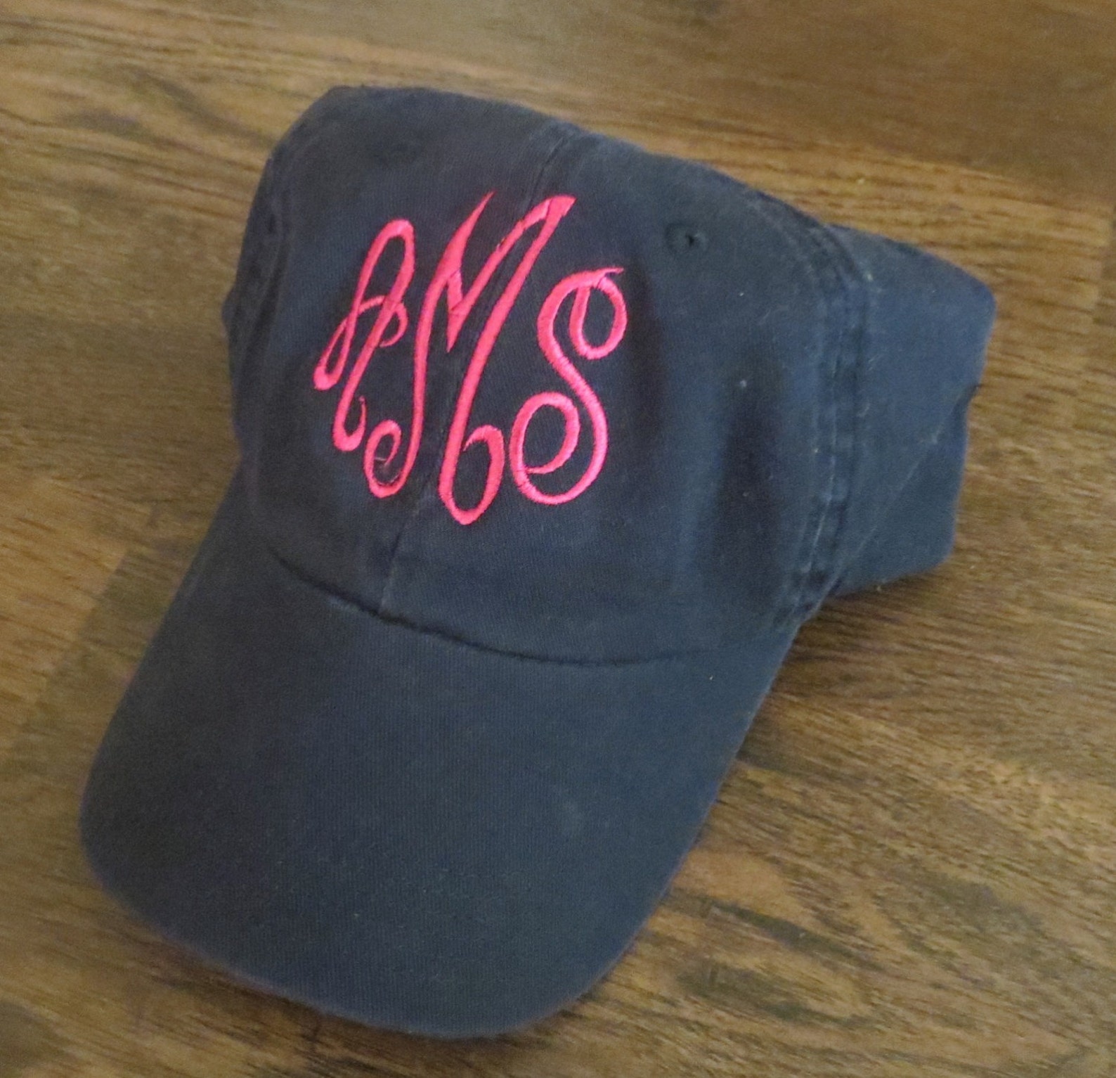 Monogram Baseball Cap Personalized Women's Baseball Etsy