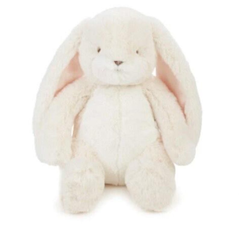 Personalized Bunny Toy Embroidered Rabbit Plush Baby Newborn Gift Custom Name Monogram Keepsake Nursery Stuffed Animal Easter Basket image 6