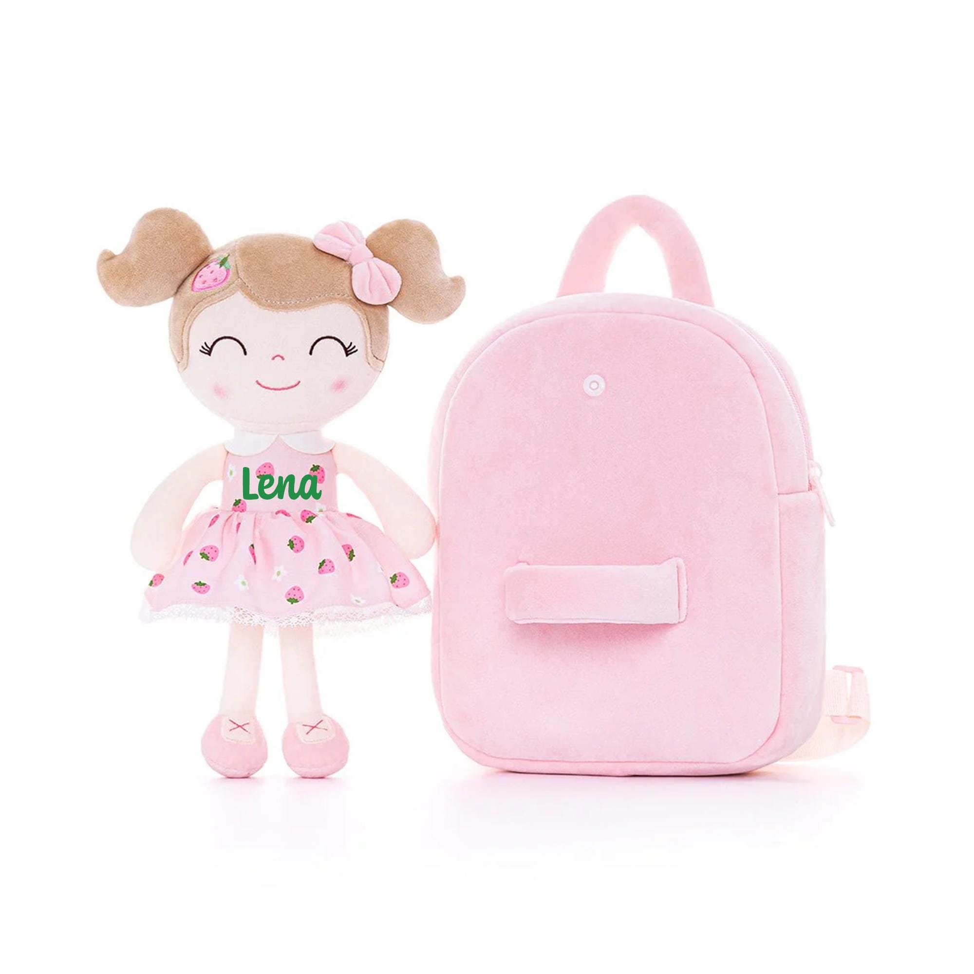 Personalized Doll Preschool Backpack Personalized Backpack Rag Doll Toddler Backpack First Baby Doll Personalized Dolls for Baby Girls Etsy