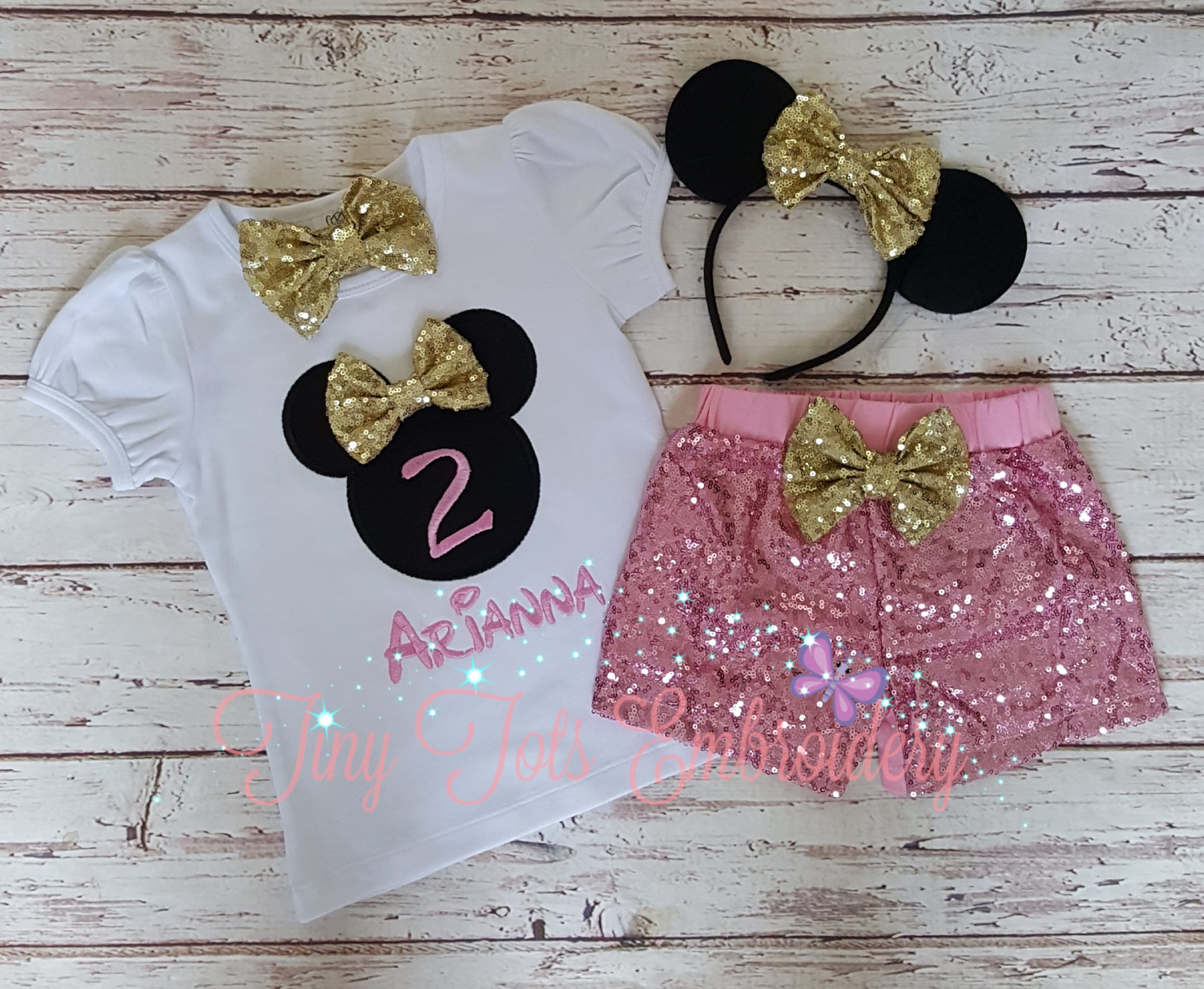 2nd Birthday Minnie Mouse Dress - Etsy