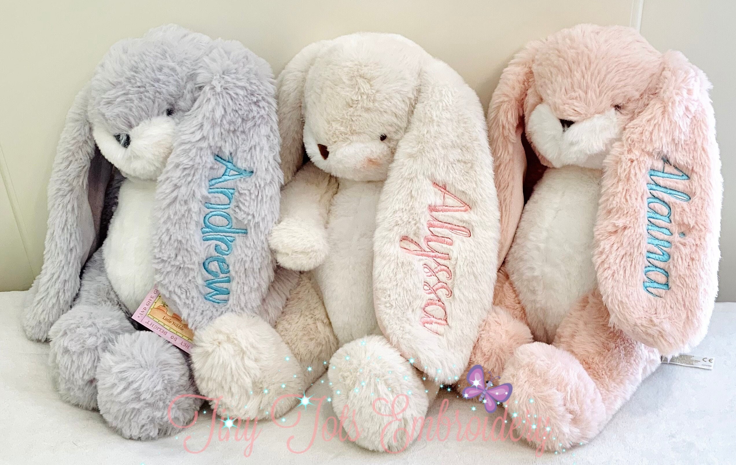 squishy bunny plush