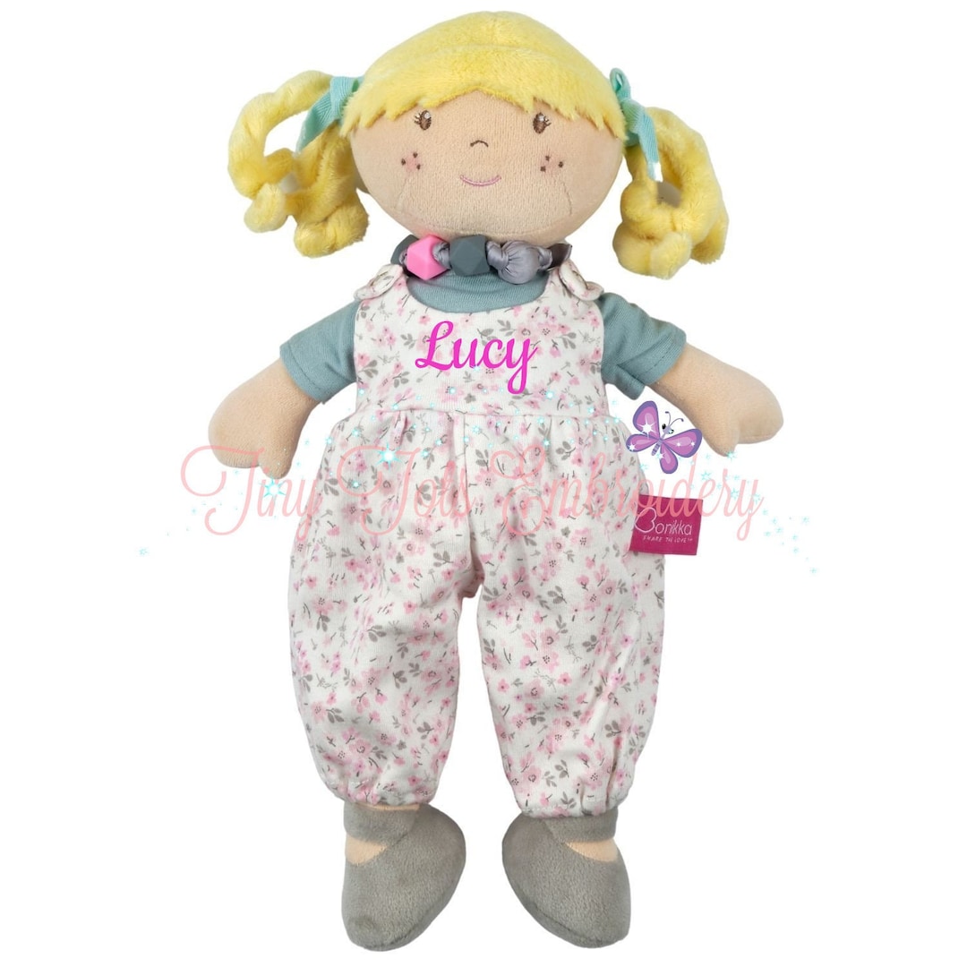 Personalized First Doll Rag Doll Custom Rag Doll Baby Shower Gift First ...