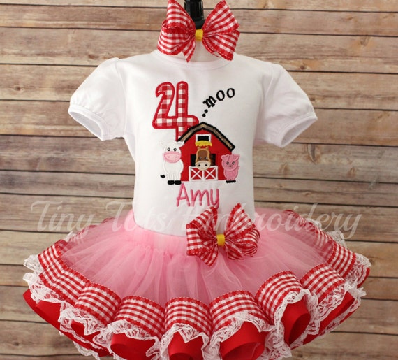 Barnyard birthday best sale outfit