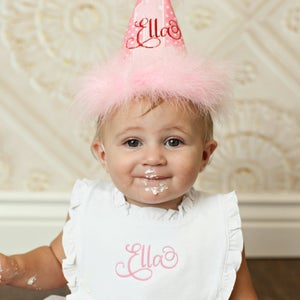 Personalized Baby Bib - Embroidered Name Bib