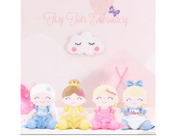 Personalized Princess Dolls Custom Rag Doll