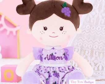 Personalized Dolls Custom Rag Doll for Girls