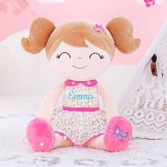 Regalo per bambina, bambole personalizzate, bambola fata, bambola di pezza  personalizzata, regalo per baby shower, prima bambola, bambole  personalizzate per bambine -  Italia