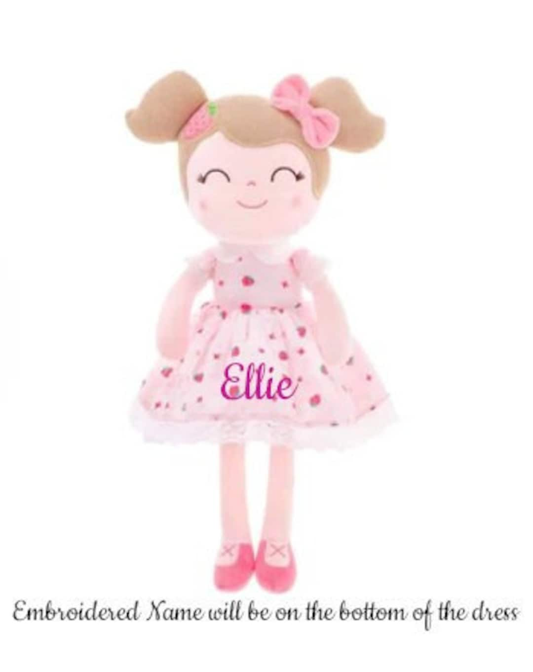 First Doll Personalized Dolls Rag Doll Custom Rag Doll