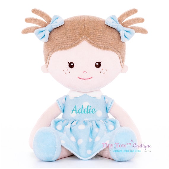 Gloveleya 人形 ベビードール ソフトラグドール ベビーガールギフト カーリースプリングガール 3個(7) 並行輸入品 卸売りのぬいぐるみラグドール子供のおもちゃ - 中国 布の人形、人形の