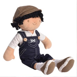 Personalized Dolls, Boy Doll, Custom Boy Doll, Baby Shower Gift, First Baby Doll, Plush Doll, Personalized Dolls for Boys