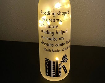 Reading and Dreaming Light, Gift for Readers