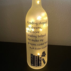 Reading and Dreaming Light, Gift for Readers