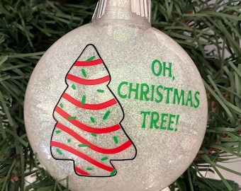 Christmas Tree Cake Ornament
