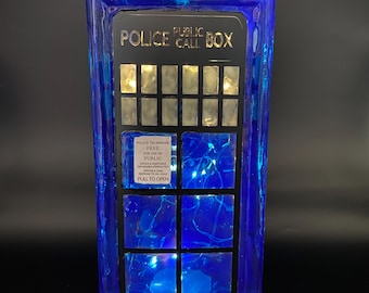 Lámpara TARDIS, luz de noche