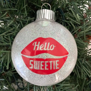 Hello Sweetie River Song Ornament