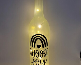 Elige la lámpara de botella Joy