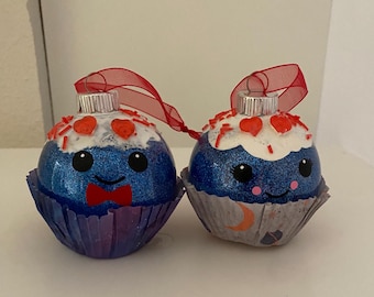 Adorno de cupcake de Doctor Who