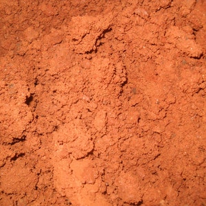 2 POUNDS RED GEORGIA dirt soil clay raw