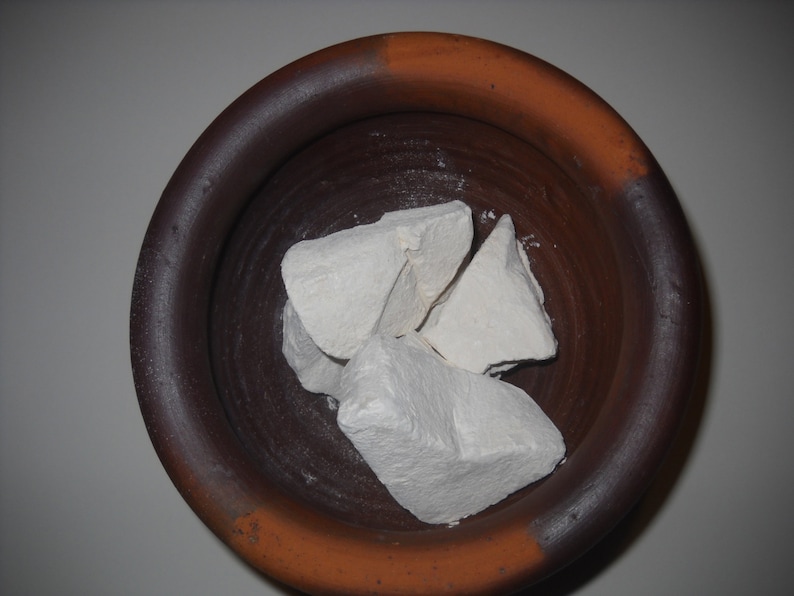 Edible Kaolin Clay Chunk Form Pure. Etsy