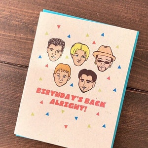 Carte d'anniversaire BSB