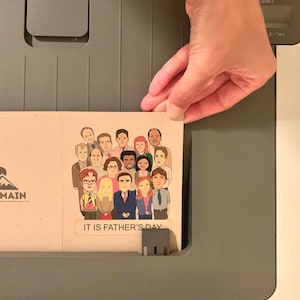 Printable The Office Father&#39;s Day Card