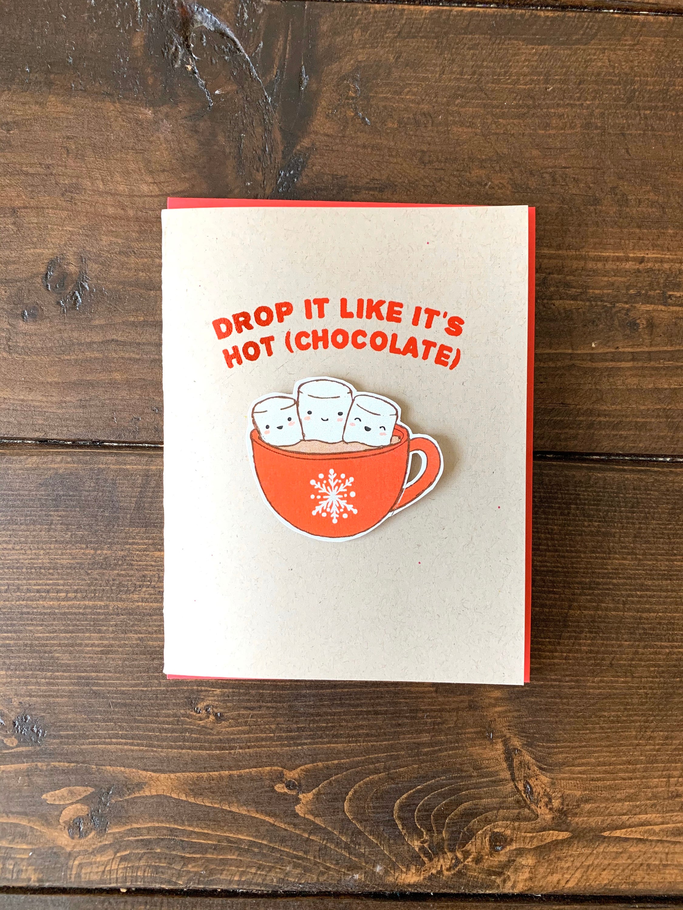 Chocolate Christmas Card 