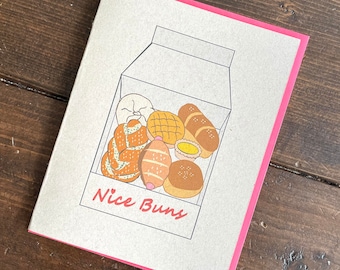 Nice Buns Asian Bakery Bun Card