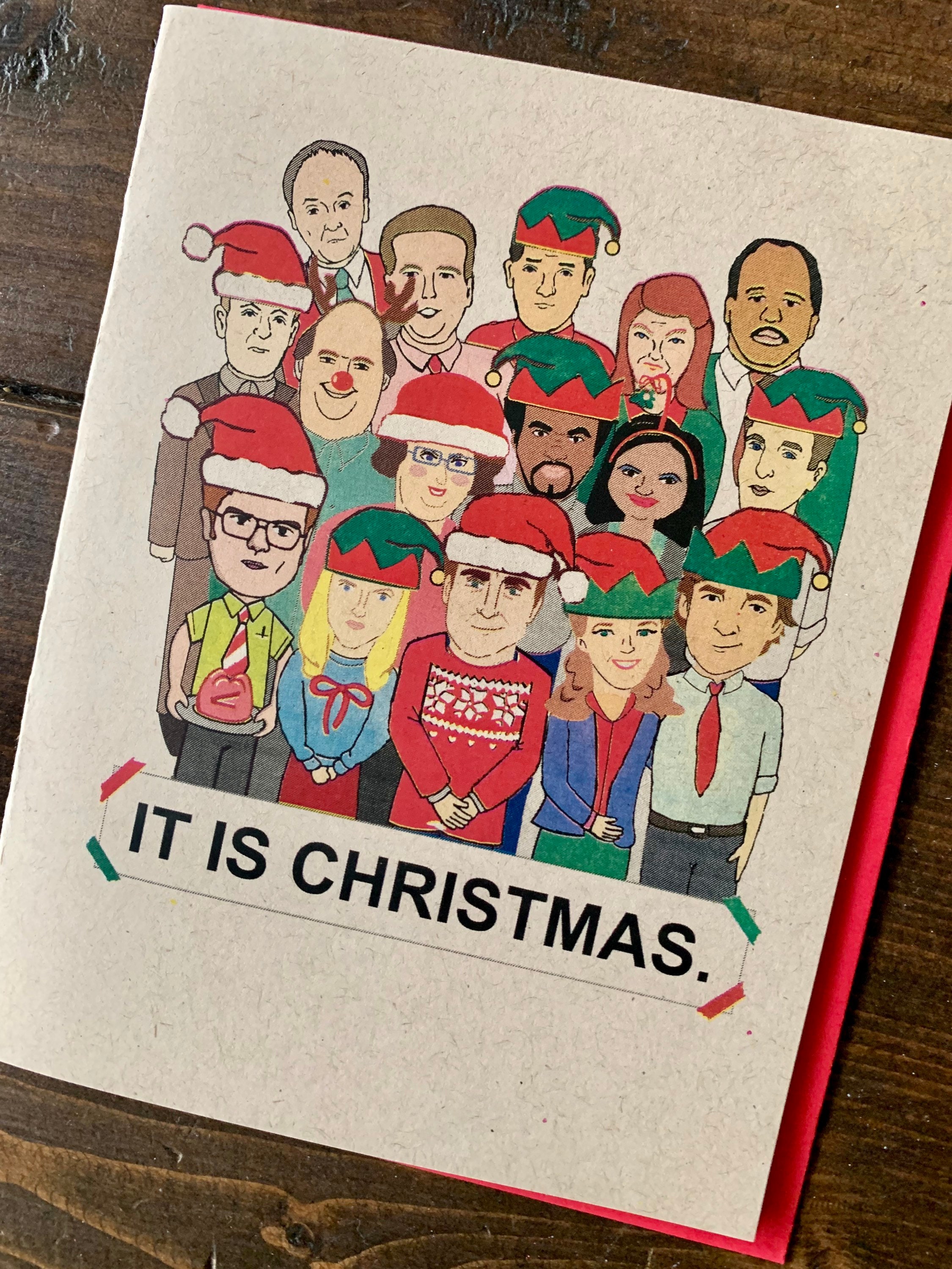 Cast Of Christmas Card 