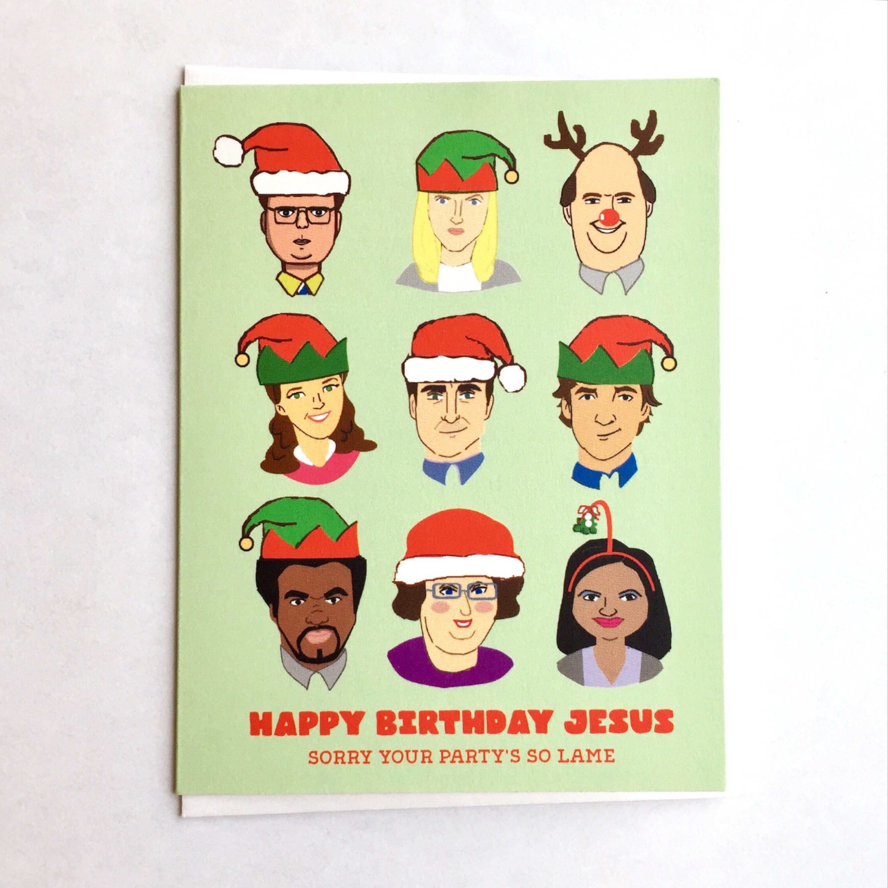 The Office Christmas Card The Office Tv Show Xmas Card Dunder Mifflin Card Dwight Pam Jim The Office Christmas Card The Office Tv Show Xmas Card Dunder Mifflin Card Dwight Pam Jim