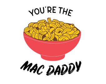 Printable Mac Daddy Father's Day Card