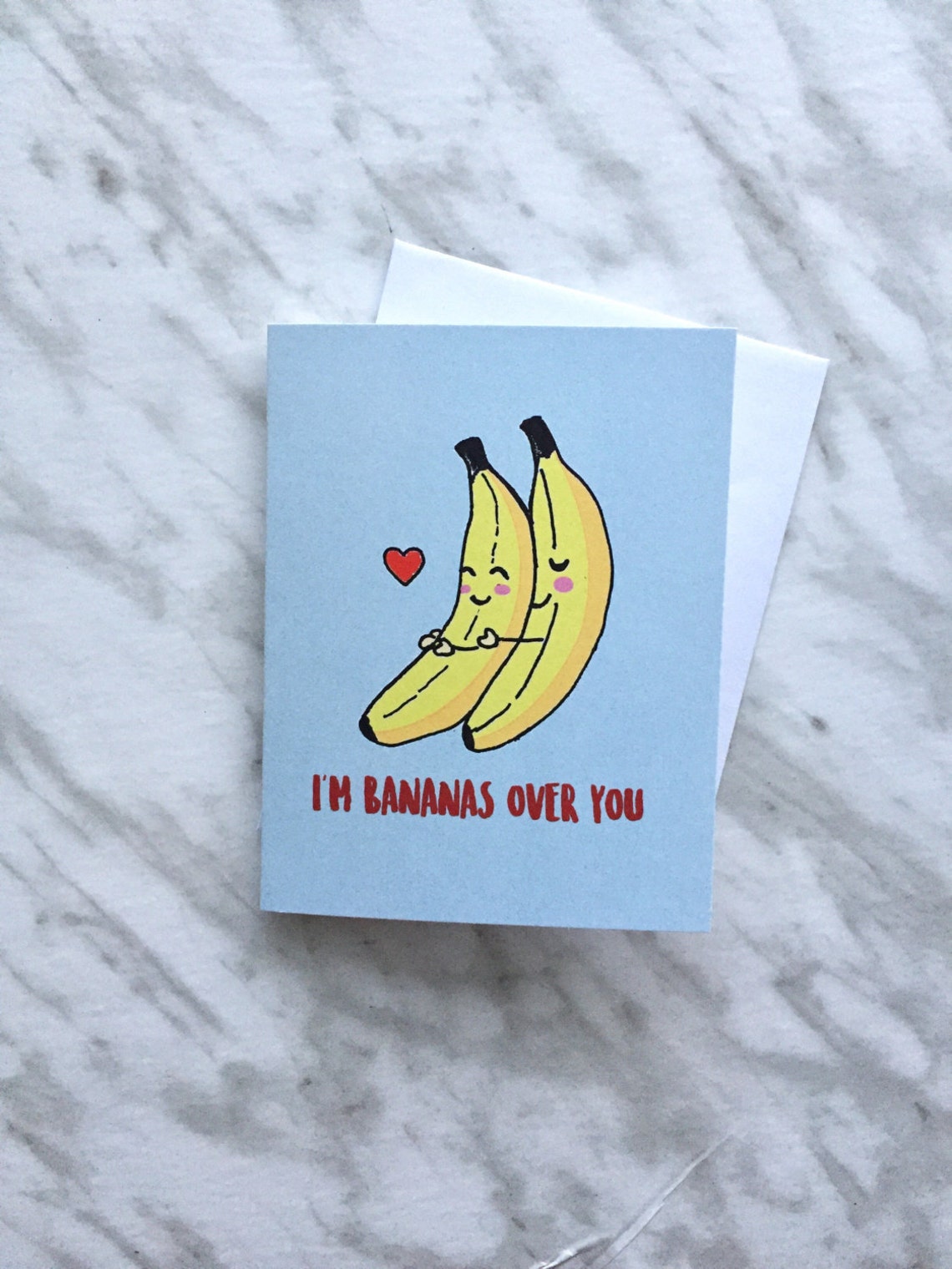 banana anniversary valentines card bananas valentine love