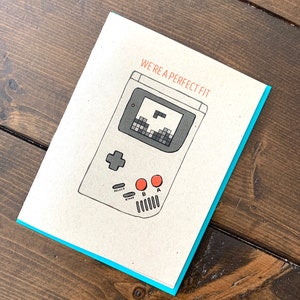 Carte d’anniversaire de mariage rétro de jeu vidéo de jeu vidéo des années 90