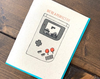 90s Video Game Toy Retro Wedding Anniversary Card