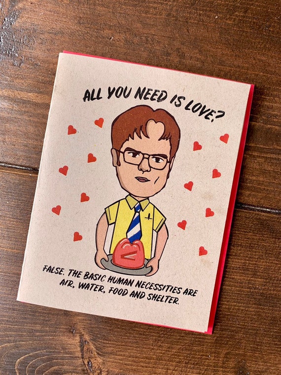 the office dwight schrute birthday card the office tv show card dwight schrute card office birthday card