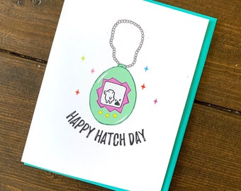 90s Digital Toy Birthday Card