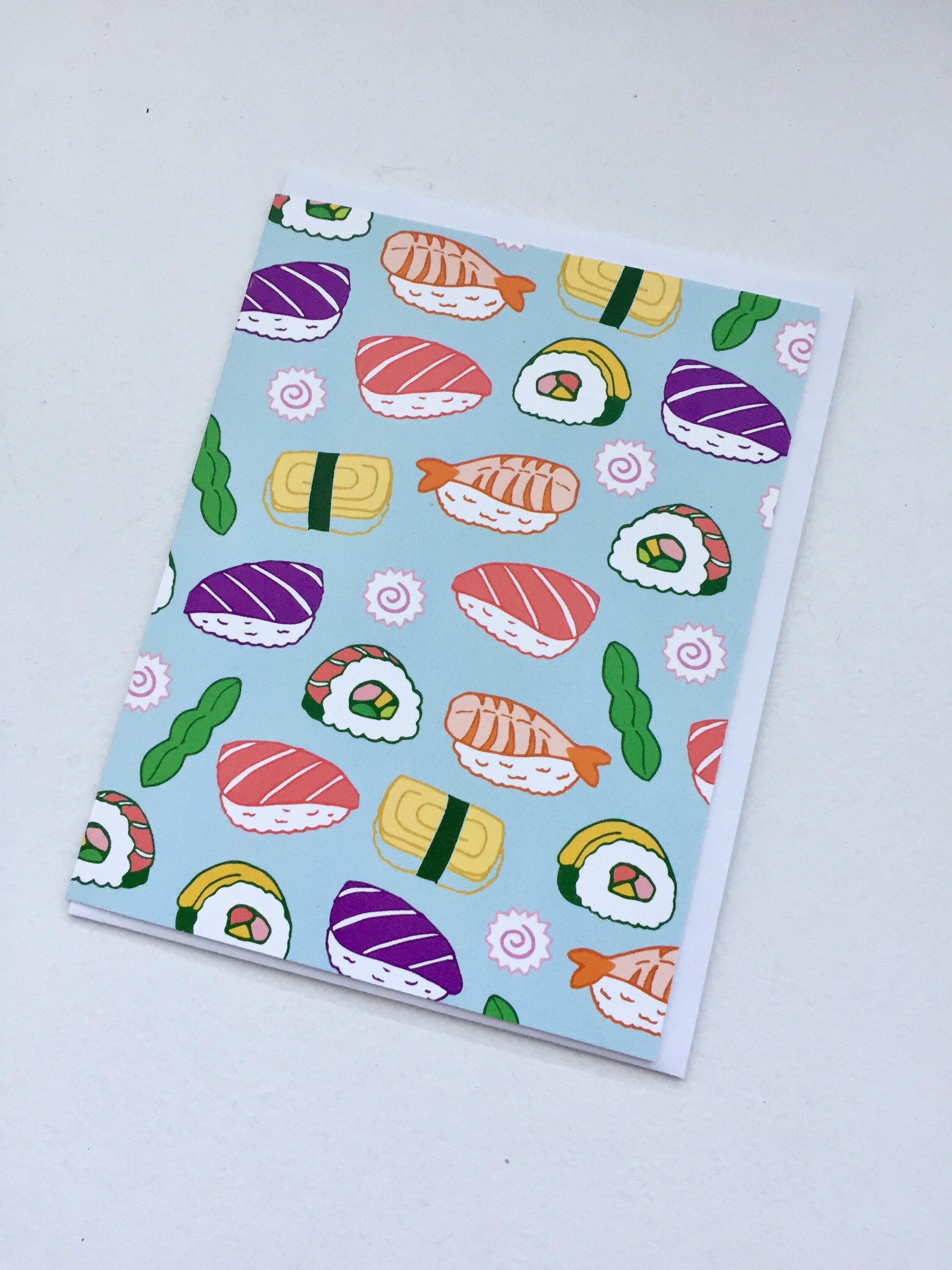 Sushi Card Sushi Art Sushi Birthday Card Sushi Set Sushi Roll sushi-card-sushi-art-sushi-birthday-card-sushi-set-sushi-roll