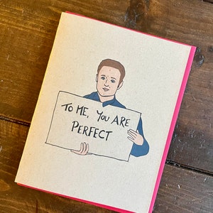 Carte de film de Noël Love Actually
