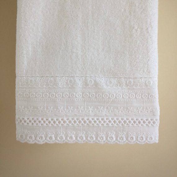 Embellished Bath Towels