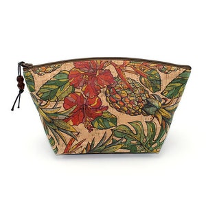 Small Standing Cork Make-up Bag by Spicer Bags image 1