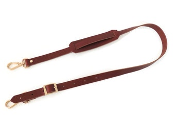 Leather Shoulder Strap for Duffles by Spicer Bags