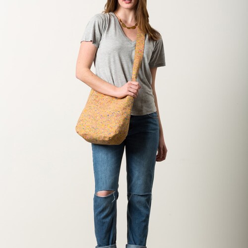 Cork Crossbody Sling Bag, Made in shops the USA by Spicer Bags