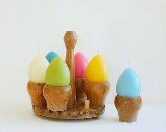 Easter Egg, Egg Candle, Beeswax Egg, Easter Egg Votives, Holiday Candles, Easter Candles