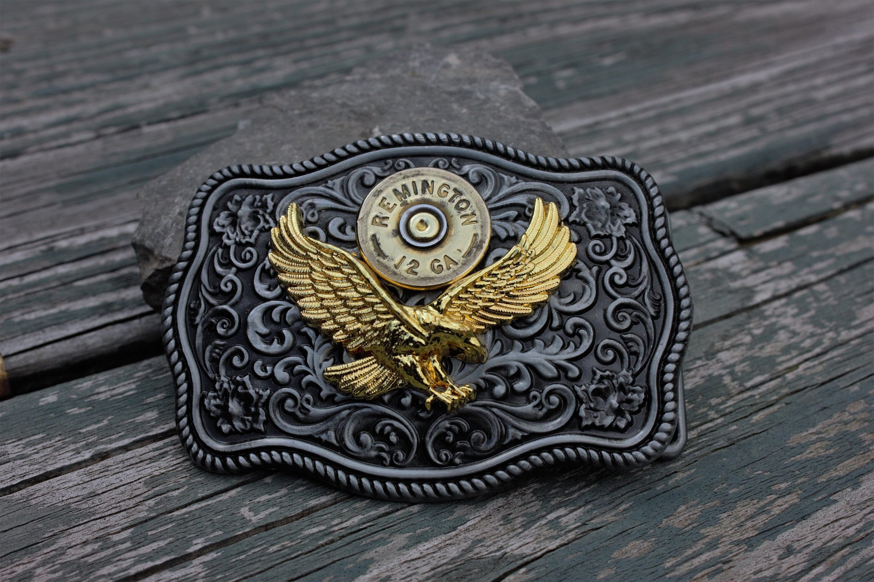 Boucle De Ceinture Métal Thème Aigle - Neuf Avec étiquettes - Multicolore, Pour Homme