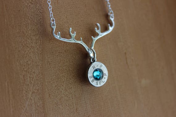 Swarovski antler necklace deals