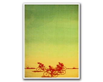 Bicycle Decor Cycling Poster Road Bike Art Vintage Print (H32)