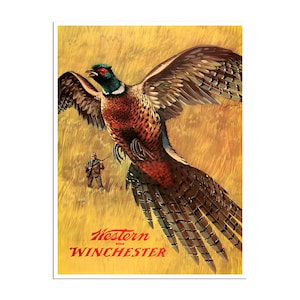 Bird Hunting Art Home Decor Pheasant Sports Poster Wall Art Print (H213)