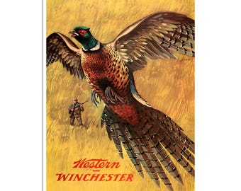 Bird Hunting Art Home Decor Pheasant Sports Poster Wall Art Print (H213)