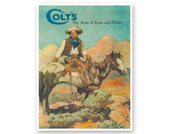 Western Art Man Cave Hunting Poster Decor Retro Print (H46)