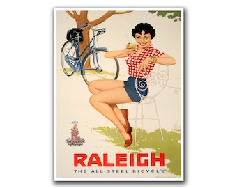 Bicycling Art Home Decor Bike Sports Poster Wall Art Print (H212)