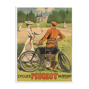 Póster de bicicleta con impresión de arte de ciclismo (H361)a